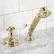 Kingston Brass KSK3332PLTR Transfer Vlv Set For Roman Tub Faucet W/Hand Shower, Brass KSK3332PLTR - alternate 3
